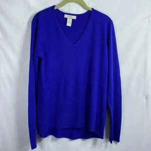 Palette Blue B Neck Tunic Sweater in Size Large.